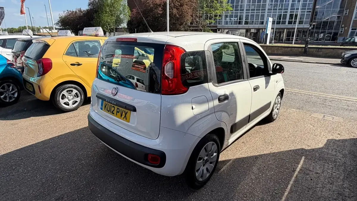 Used Fiat Panda Pop 2012 White Hatchback