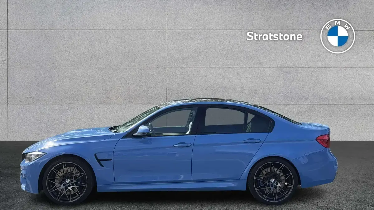 Used BMW M3 Competition Edition 450 HP (330 kW) 2018 Blue Sedan