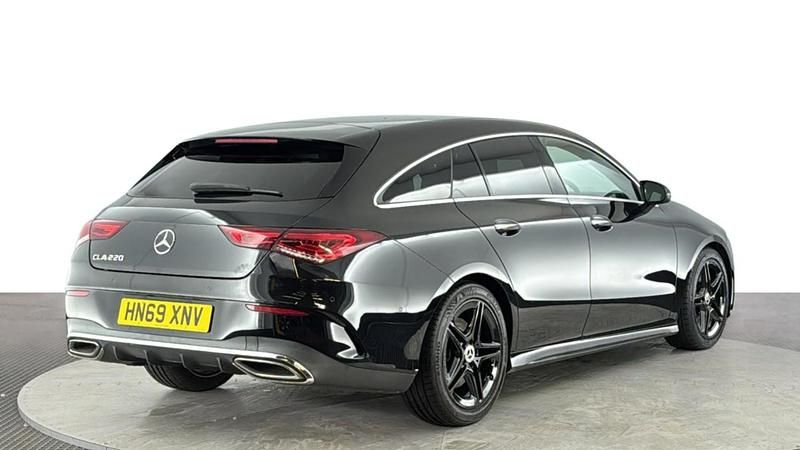 Used Mercedes CLA220 AMG Line Premium 2019 Black Sedan