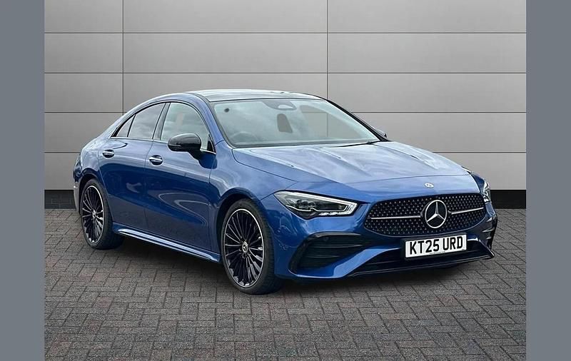 Used Mercedes CLA220 AMG Line Premium Plus 190 HP (139 kW) 2025 Blue Sedan