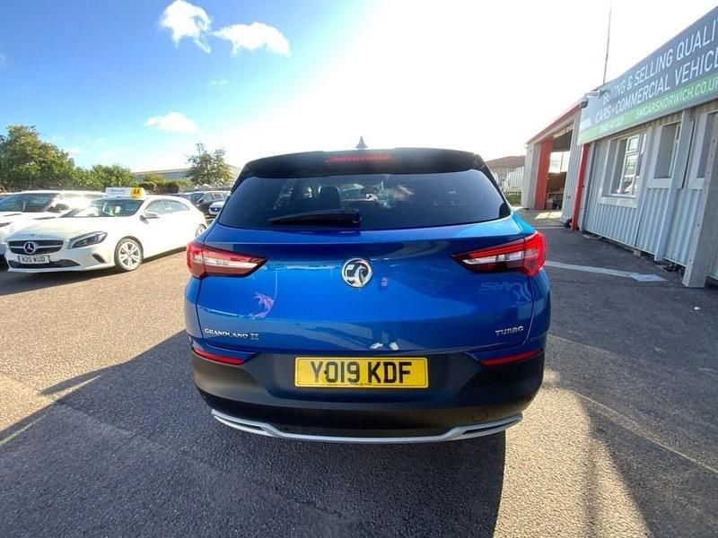 Used Vauxhall Grandland X Sport 130 HP (95 kW) 2019 Blue SUV