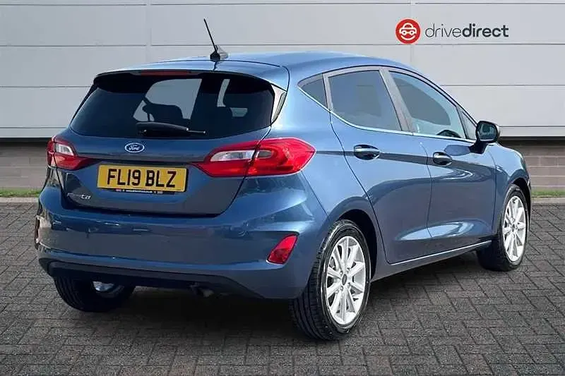 Used Ford Fiesta Titanium X 100 HP (73 kW) 2019 Blue Hatchback