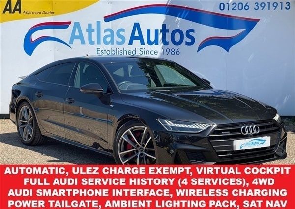 Grey Used 2020 Audi A7 Competition Hatchback | £29,000 (Expensive) - Image 1/1