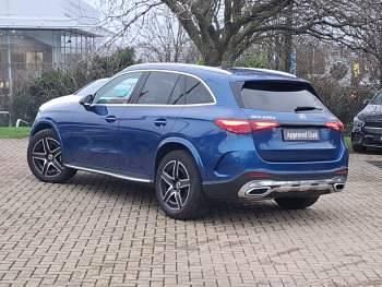 Used Mercedes GLC220 AMG line 197 HP (144 kW) 2023 Blue SUV