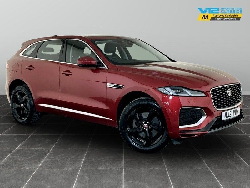 Red Used 2021 Jaguar F-Pace R-Dynamic SUV | £23,495 (Super price) - Image 1/2