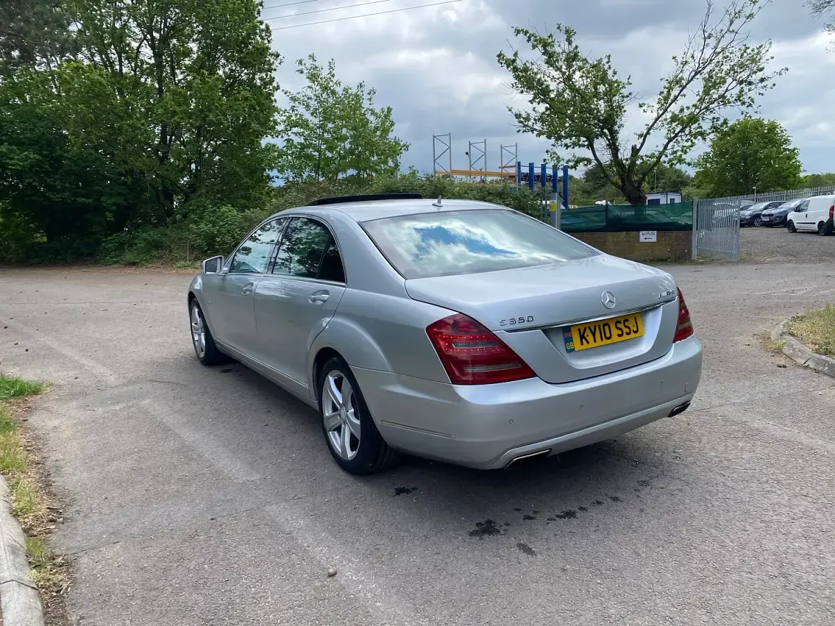 Used Mercedes S350L 231 HP (169 kW) 2010 Silver Sedan