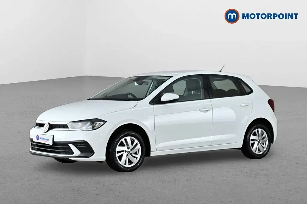 Begagnad VW Polo Life 2021 Vit Halvkombi