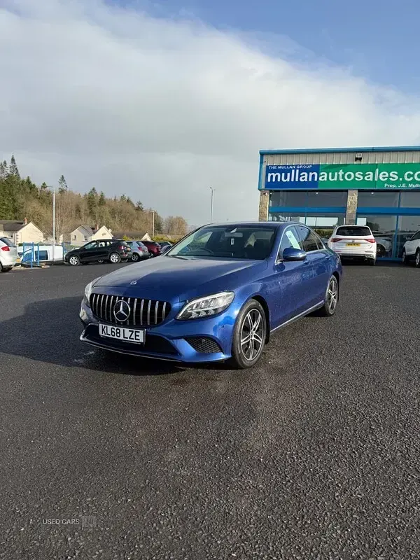 Used Mercedes C220 194 HP (142 kW) 2019 Blue Sedan