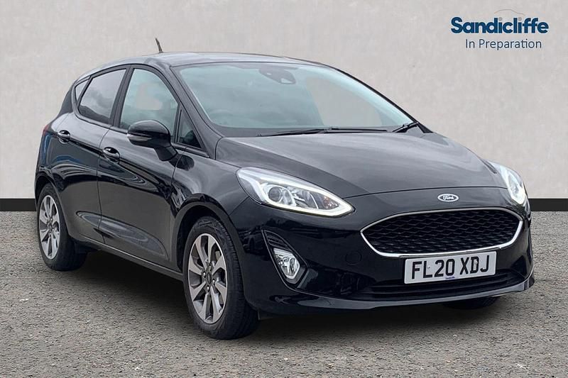 Used Ford Fiesta Trend 95 HP (69 kW) 2021 Black Hatchback