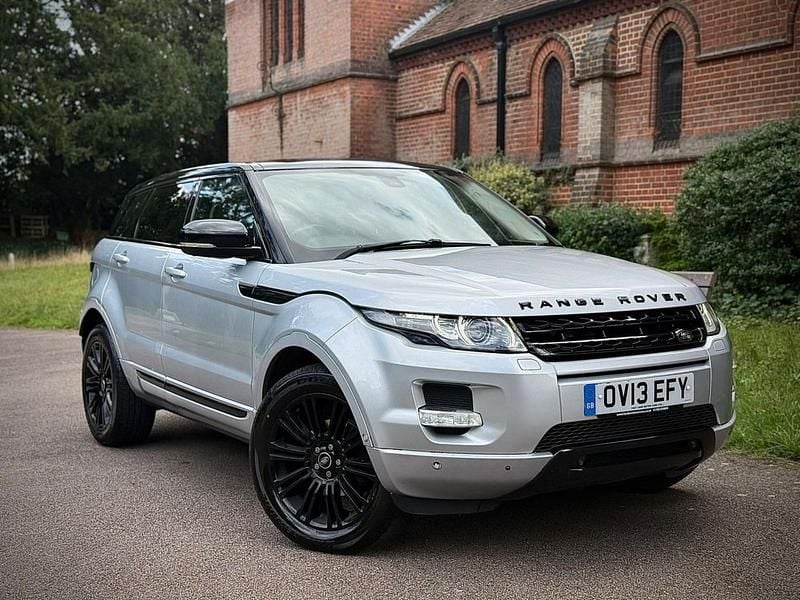 Silver Used 2013 Land Rover Range Rover evoque Prestige SUV | £8,495 (Fair price) - Image 1/4