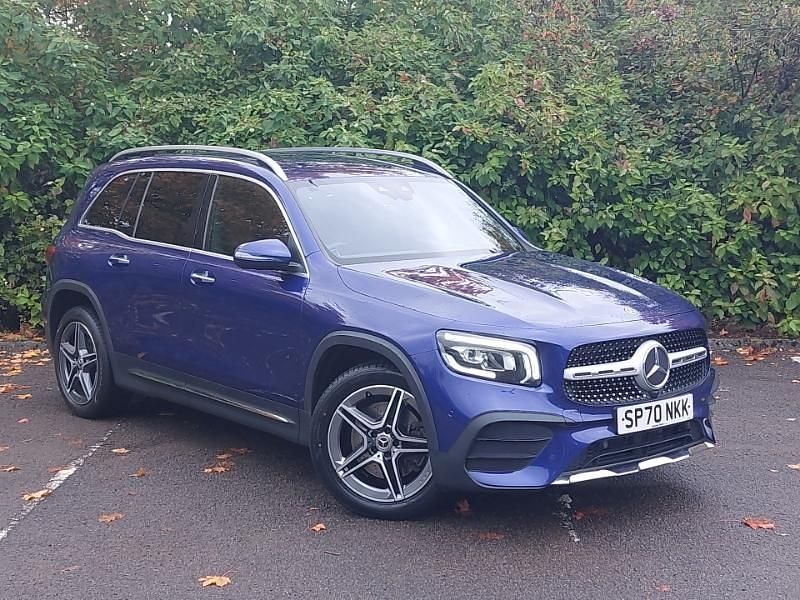 Blue Used 2020 Mercedes GLB220 AMG Line Premium SUV | £27,698 (Fair price) - Image 1/4