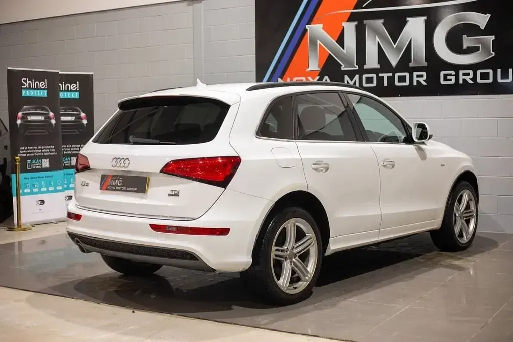 Begagnad Audi Q5 S-line plus 190 HK (139 kW) 2016 Vit SUV