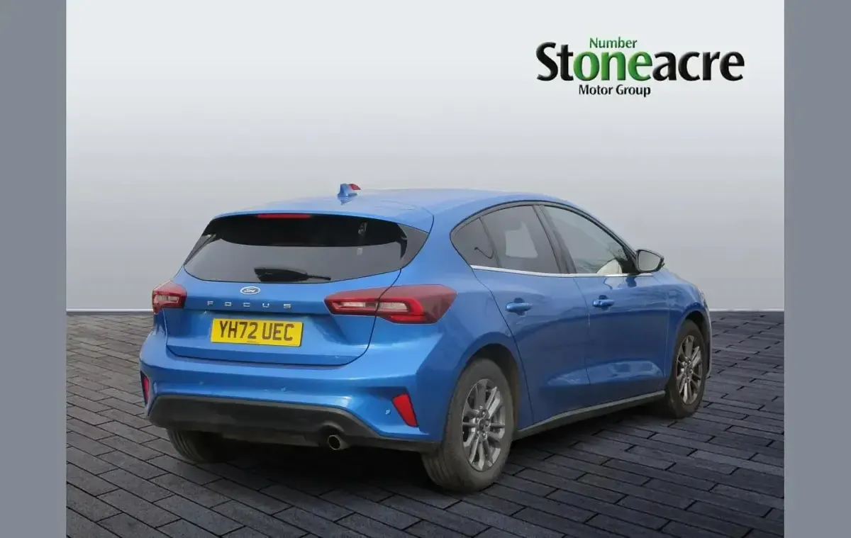 Used Ford Focus Style 125 HP (91 kW) 2022 Blue Hatchback