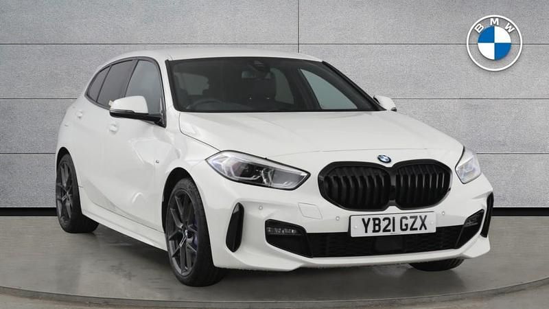 Used BMW 116 M Sport 136 HP (100 kW) 2021 White Hatchback
