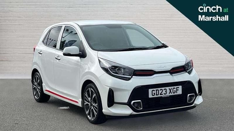 White Used 2023 Kia Picanto 4 Hatchback | £14,389 (Expensive) - Image 1/4