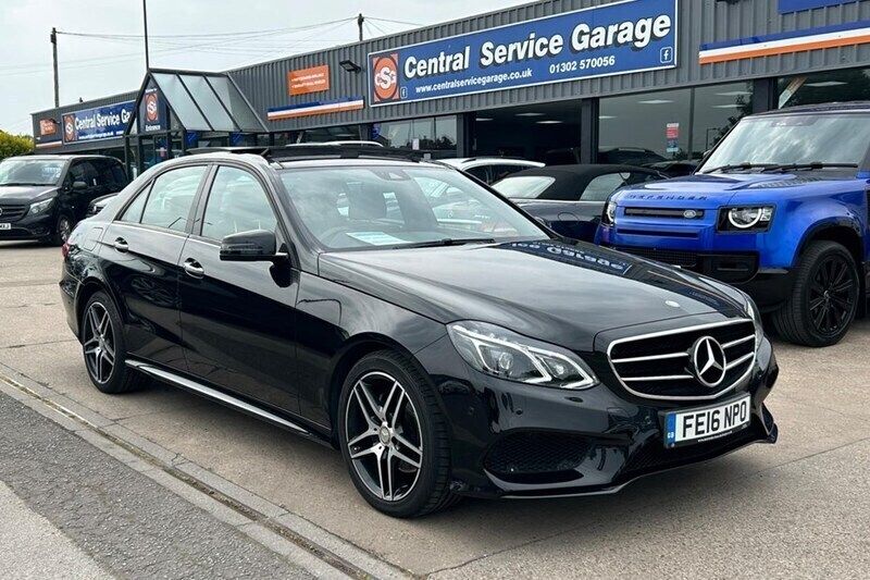 Black Used 2016 Mercedes E220 Premium Plus Sedan | £17,995 (A bit pricey) - Image 1/1
