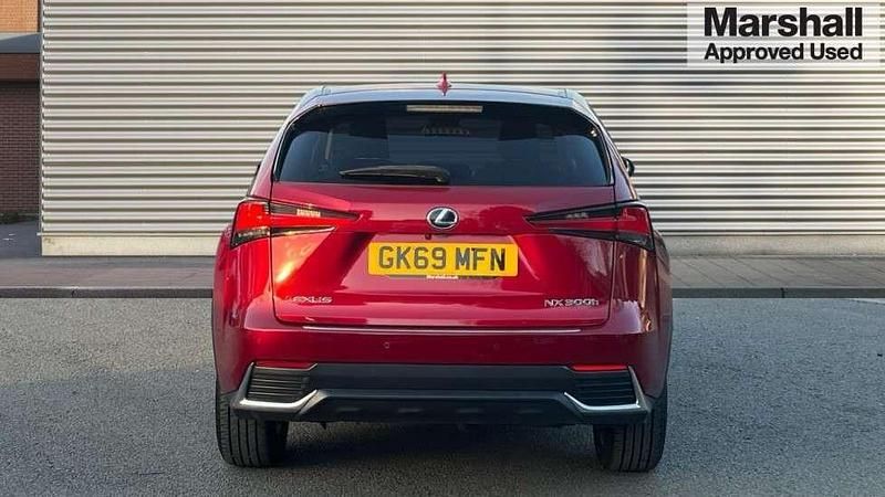 Used Lexus NX300h 197 HP (144 kW) 2019 Red SUV