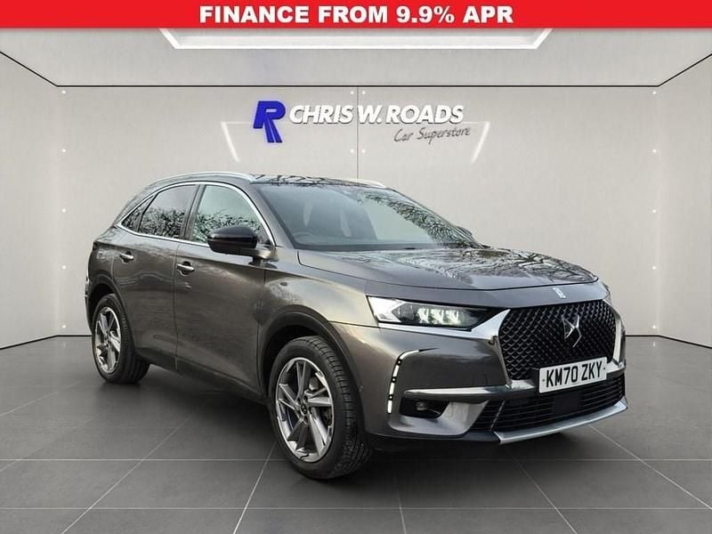 Used DS Automobiles DS7 Crossback Prestige 177 HP (130 kW) 2020 Grey SUV