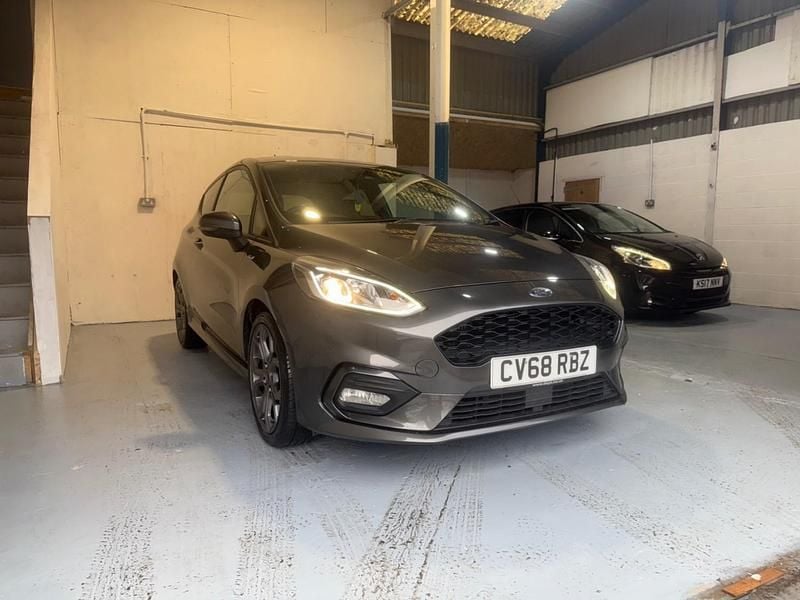 Grey Used 2018 Ford Fiesta ST-Line X Hatchback | £5,495 (Super price) - Image 1/4