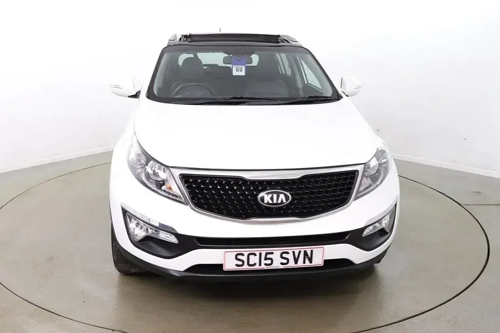 Used Kia Sportage 114 HP (83 kW) 2015 White SUV