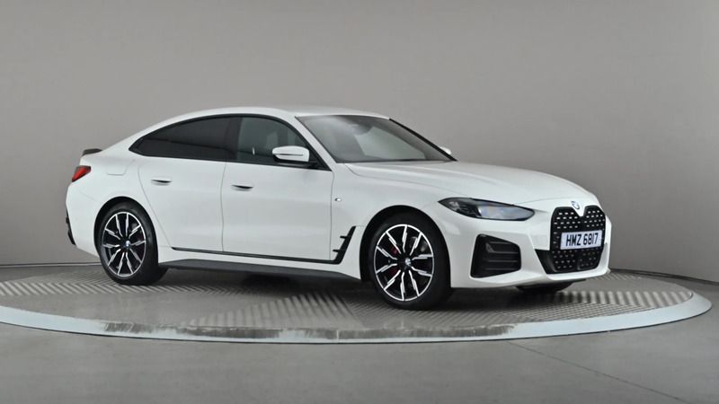 White Used 2023 BMW 420 M Sport Coupe | £25,698 (Fair price) - Image 1/4