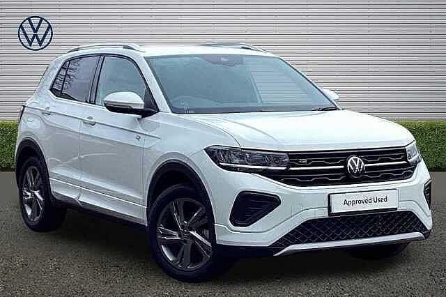 New VW T-Cross R-line 113 HP (83 kW) 2026 White SUV