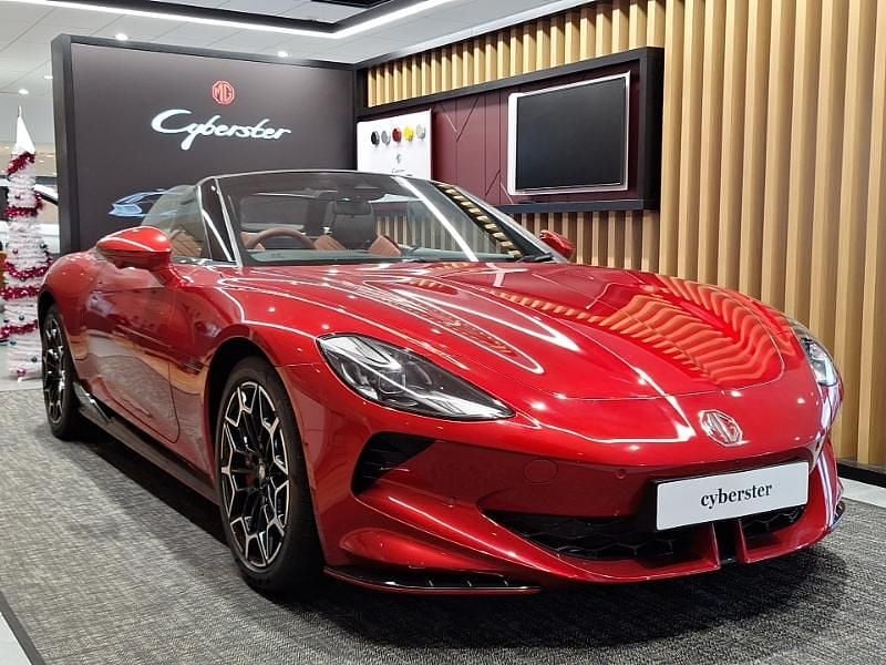 New MG Cyberster Trophy 250 kW (340 HP) 2025 Tri coat  dynamic red Cabriolet