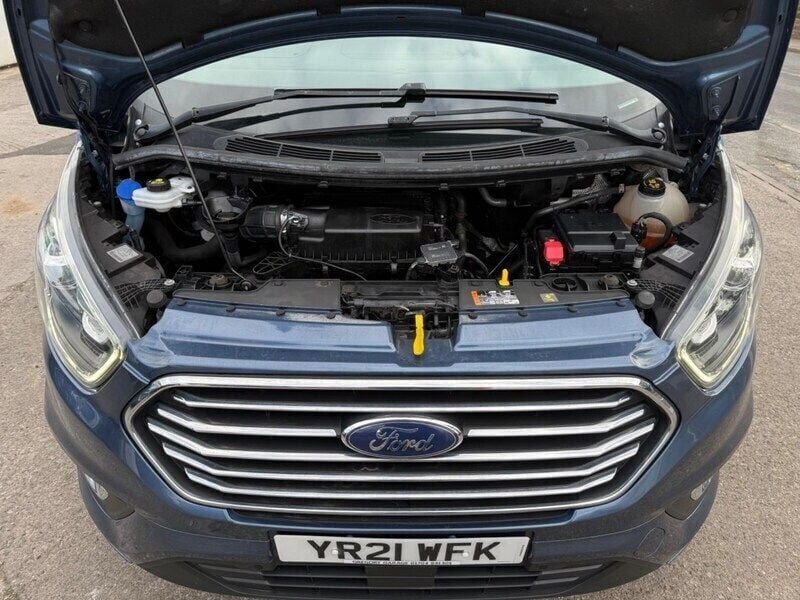 Blue Used 2021 Ford Tourneo Custom Titanium X MPV | £17,995 (Fair price) - Image 1/4