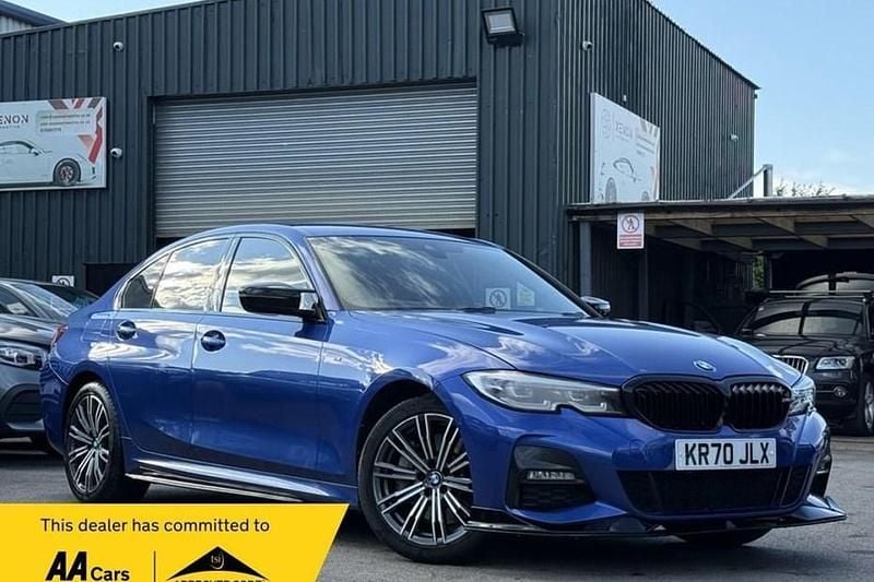 Blue Used 2020 BMW 330e M Sport Sedan | £15,790 (Fair price) - Image 1/1