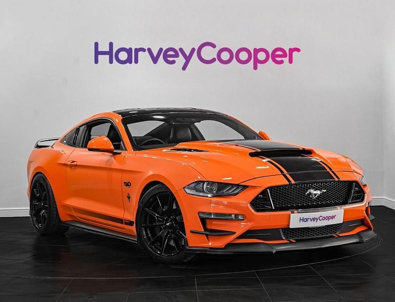 Used Ford Mustang 2020 Orange Coupe