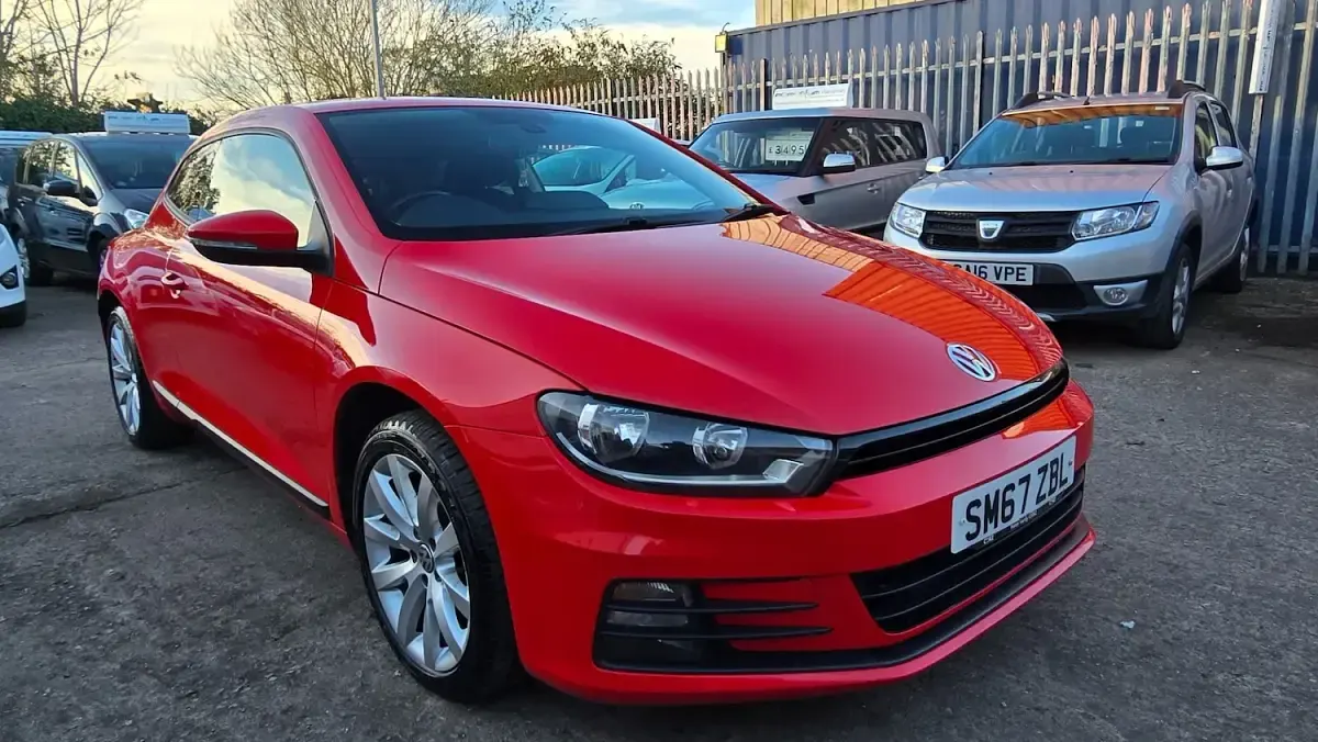 Used VW Scirocco 123 HP (90 kW) 2017 Red Coupe