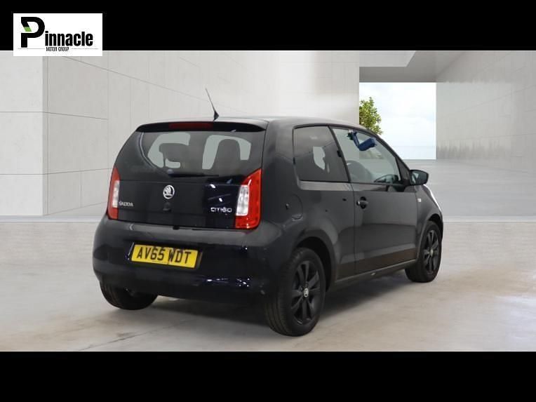 Used Skoda Citigo 60 HP (44 kW) 2015 Black Hatchback