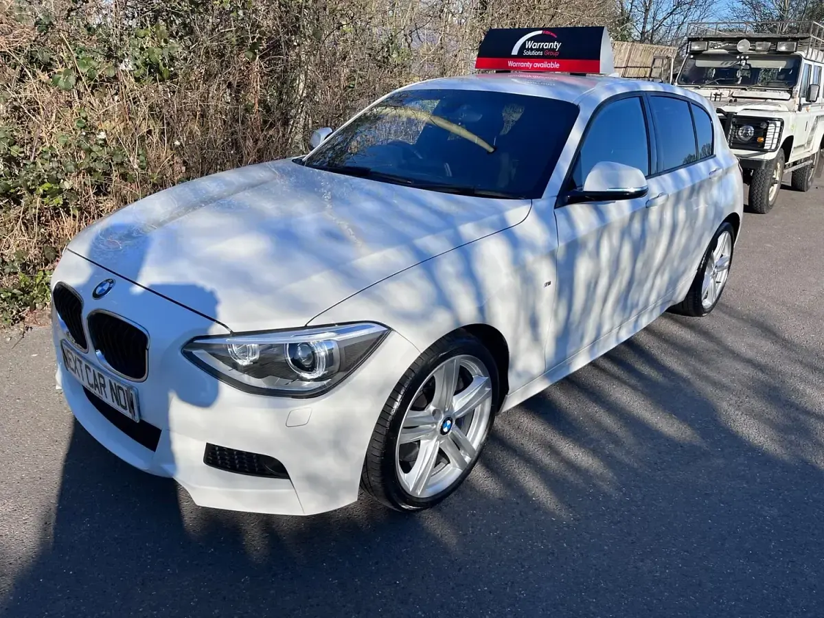 Used BMW 120 M Sport 2014 White Hatchback