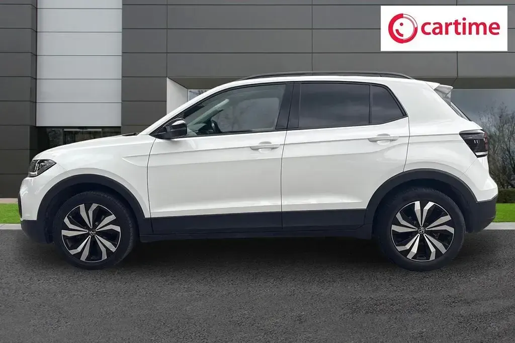 Used VW T-Cross Black Edition 115 HP (84 kW) 2024 White SUV