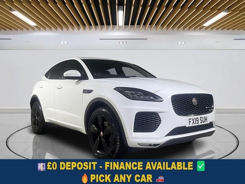White Used 2019 Jaguar E-Pace R-Dynamic SUV | £14,899 (Good price) - Image 1/4