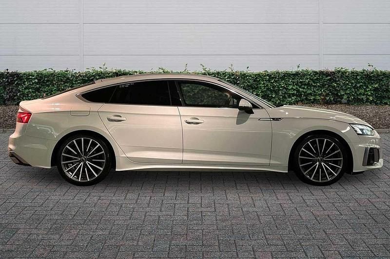 Used Audi A5 S-Line 2022 White Coupe