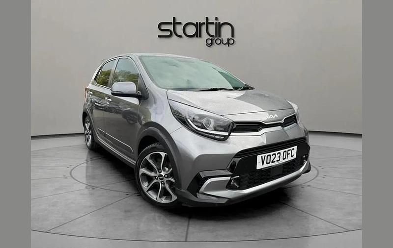 Used Kia Picanto X-Line 65 HP (47 kW) 2023 Grey Hatchback