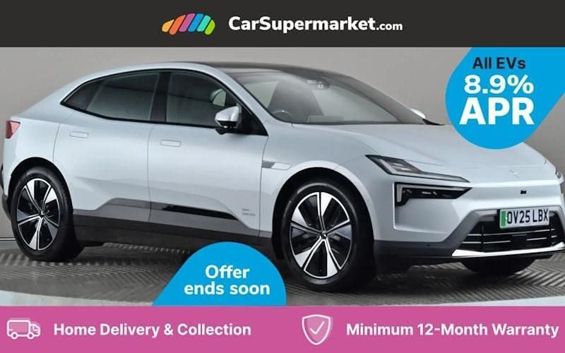Silver Used 2025 Polestar 4 Plus SUV | £41,197 - Image 1/3