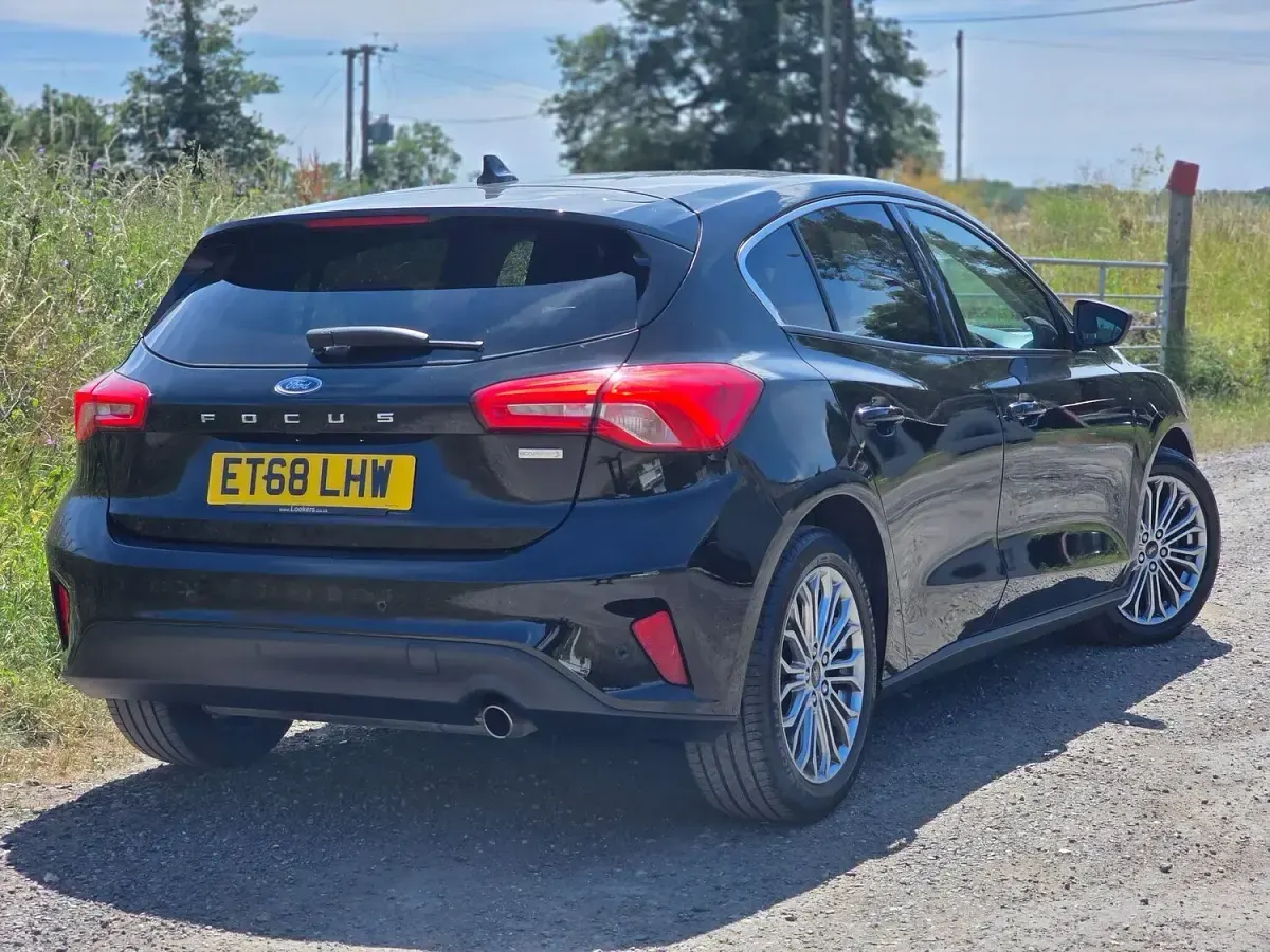 Used Ford Focus Titanium X 2019 Black Hatchback
