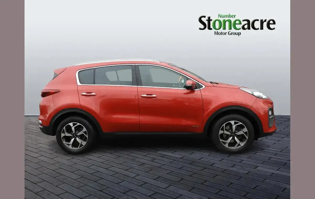 Used Kia Sportage 174 HP (127 kW) 2020 Red SUV