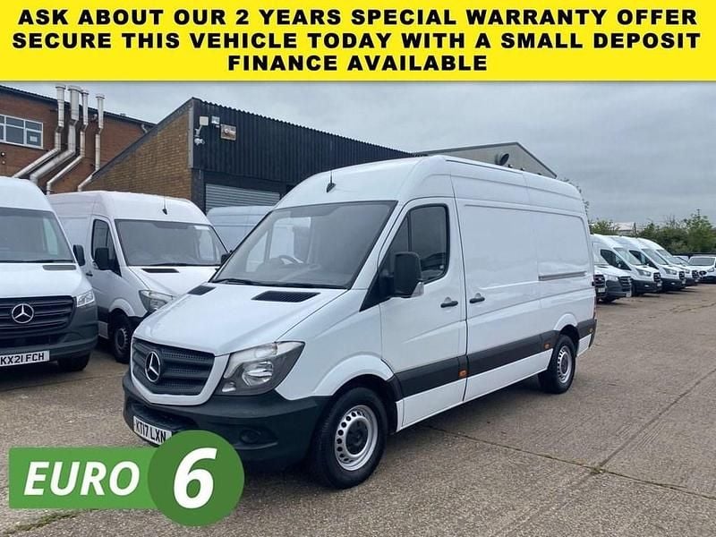 White Used 2017 Mercedes Sprinter Van | £9,600 (Super price) - Image 1/3