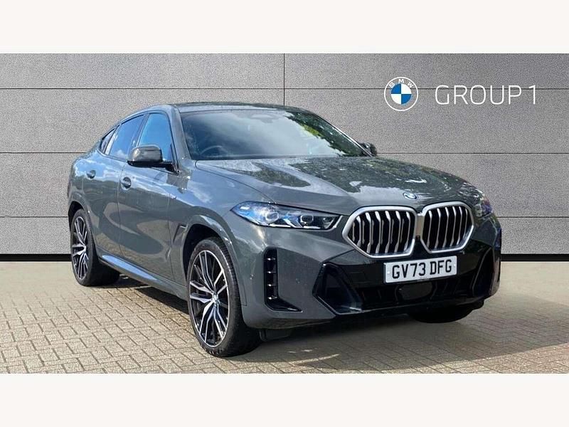 Grey Used 2023 BMW X6 M Sport SUV | £56,995 - Image 1/4