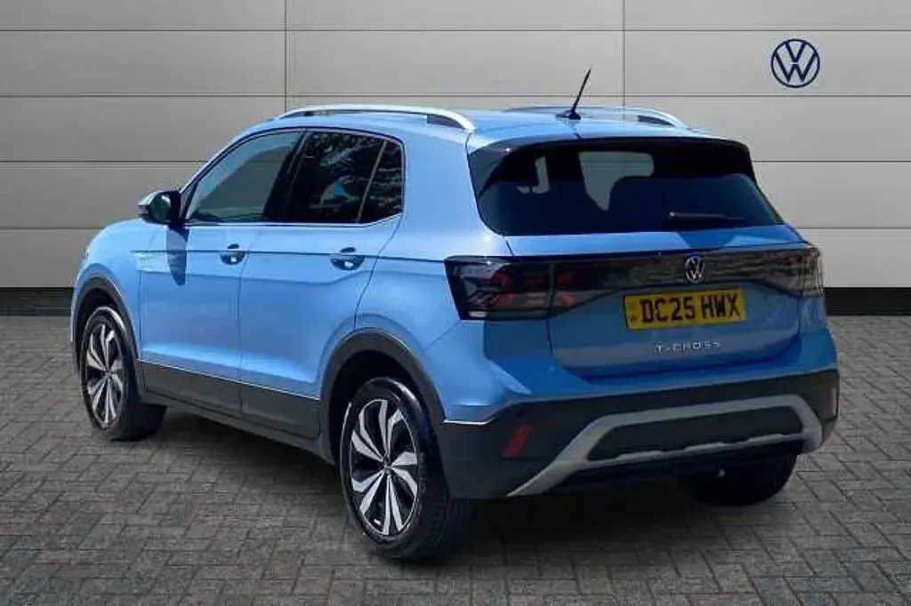 Used VW T-Cross Style 115 HP (84 kW) 2025 Blue SUV