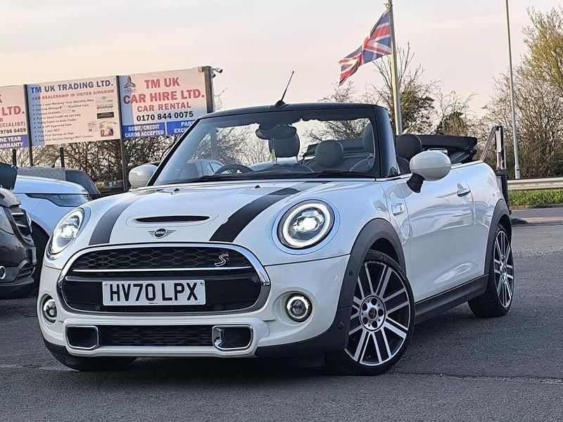Used Mini Cooper S Cabriolet 2020 White Cabriolet