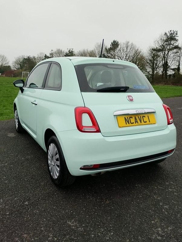 Used Fiat 500 Pop 69 HP (50 kW) 2016 Green Hatchback