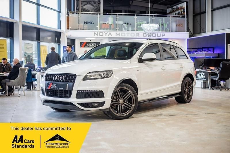White Used 2012 Audi Q7 S-line plus SUV | £10,549 (Fair price) - Image 1/4