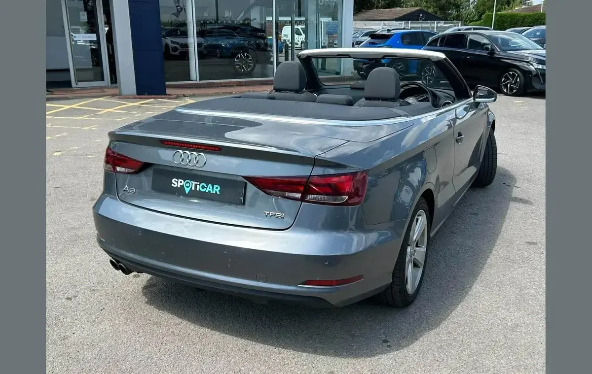 Used Audi A3 Cabriolet Sport 148 HP (108 kW) 2016 Grey Cabriolet