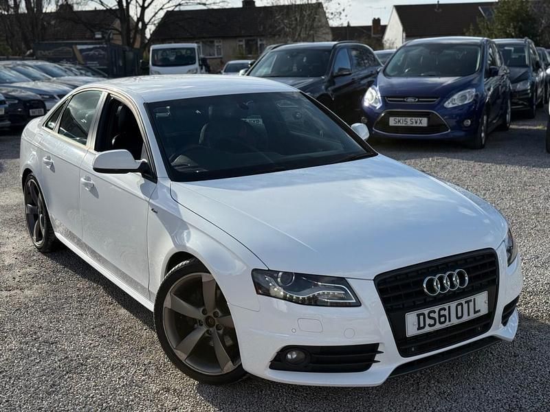 Used Audi A4 Black Edition 136 HP (100 kW) 2011 White Sedan