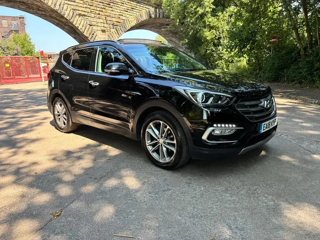 Used Hyundai Santa Fe Premium SE 2018 Black SUV