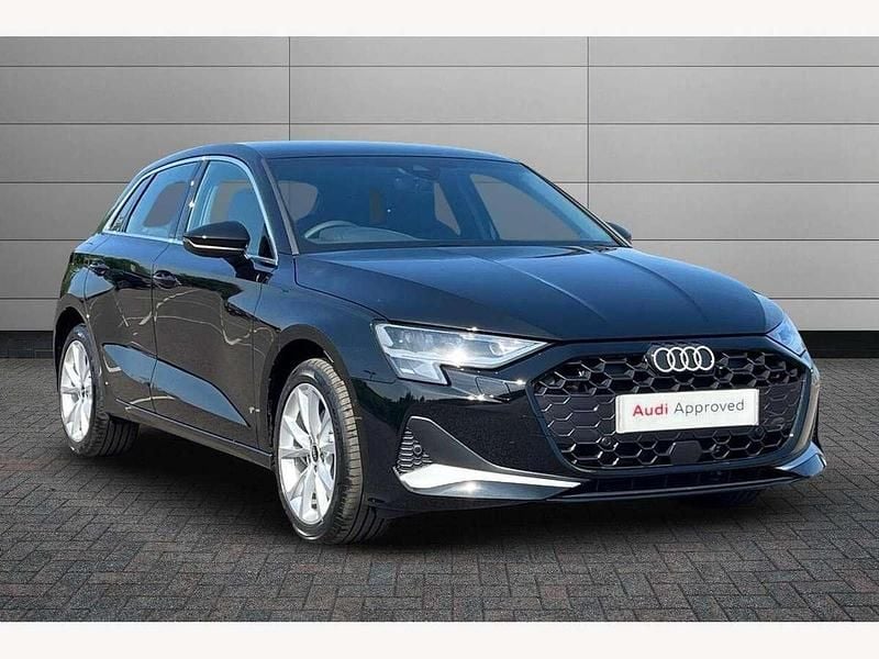 Black Used 2025 Audi A3 e-tron Sport Hatchback | £28,195 (Fair price) - Image 1/4